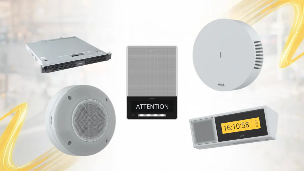 IoT devices with cameras and sensors featured