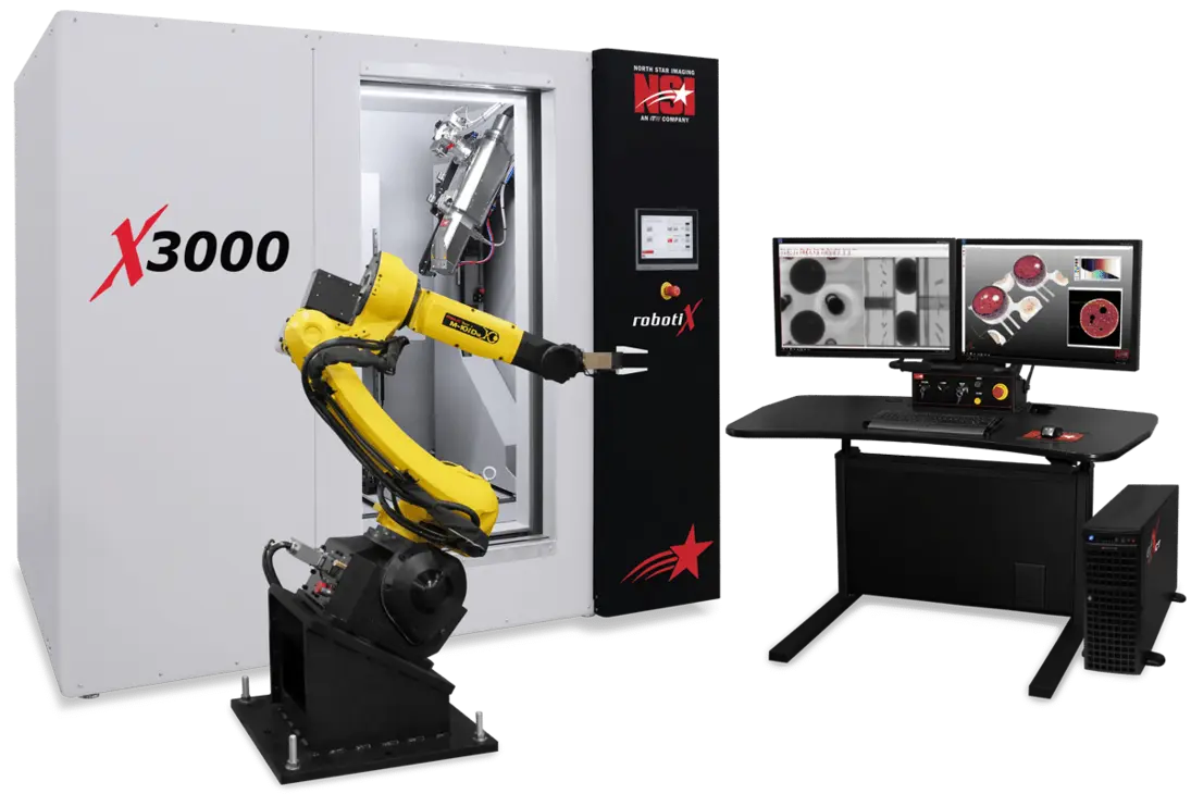 Automated xray device inspecting electronics