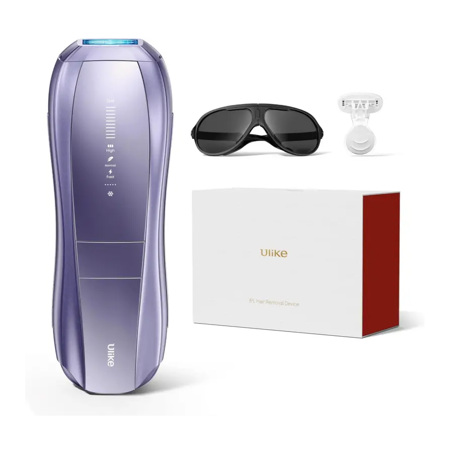 Four Ulike IPL devices displayed