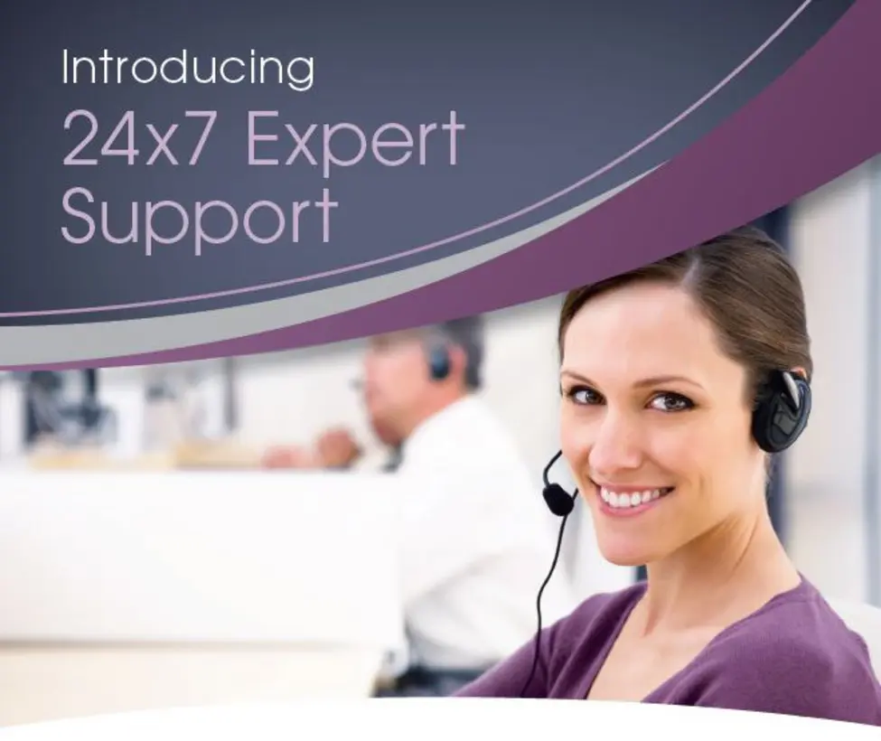 Support agents in a call center