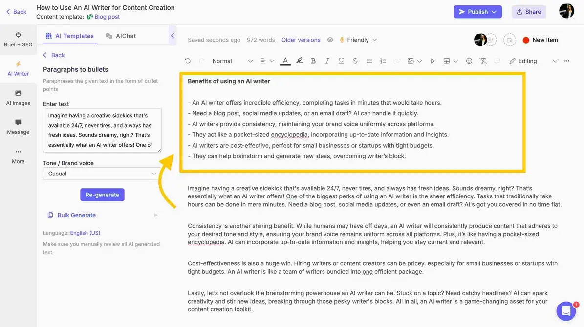 AI-generated blog and email content samples from Vietnam hosting plans