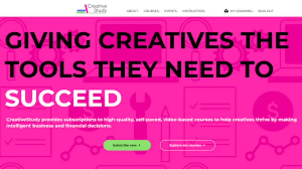 Creative business training class