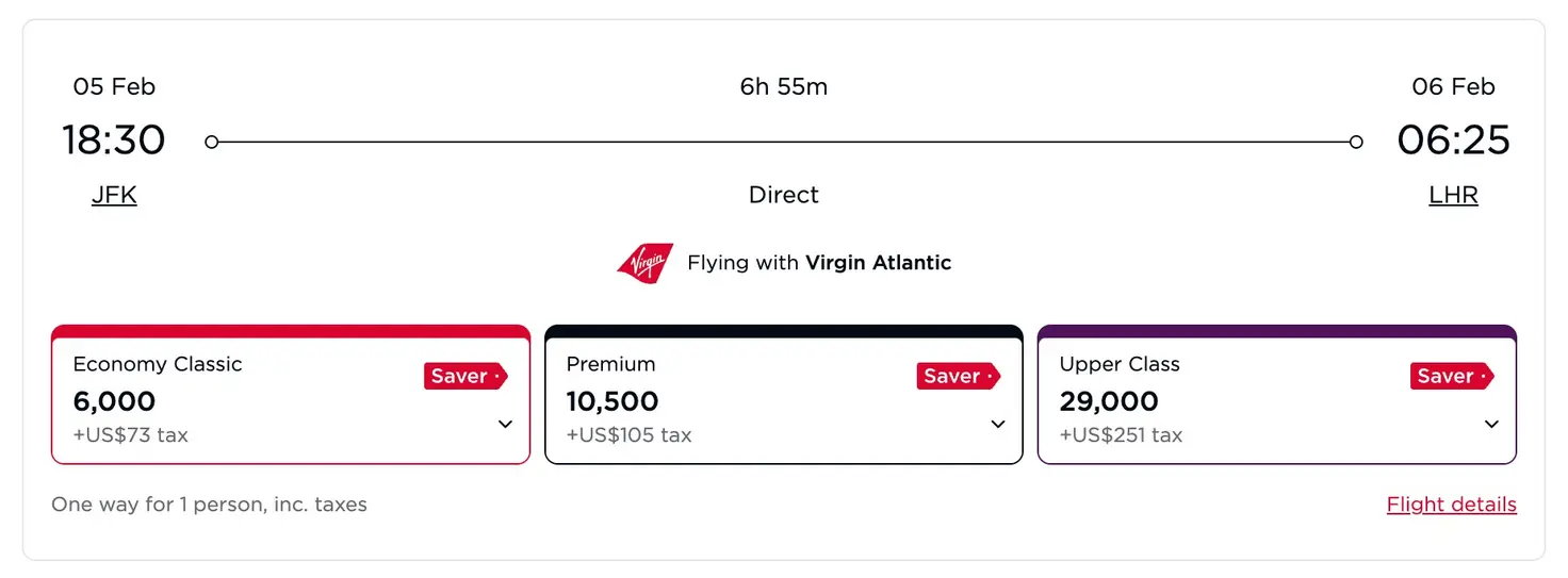Flight price alert notification