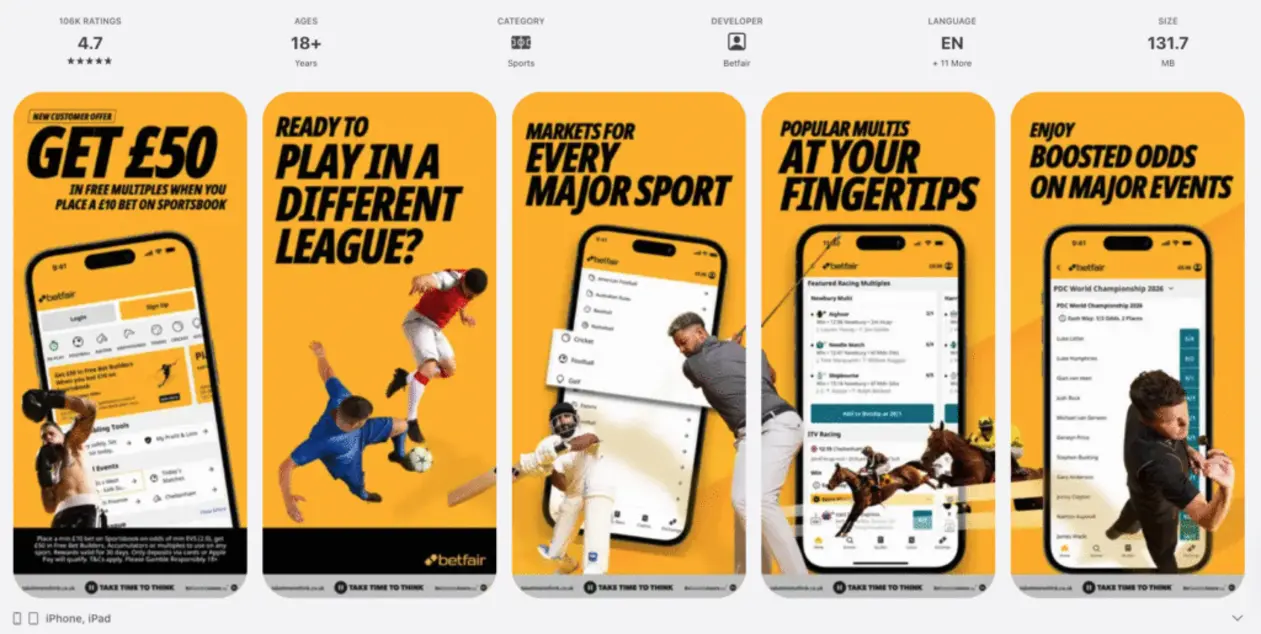 Betfair vs traditional bookmaker odds chart