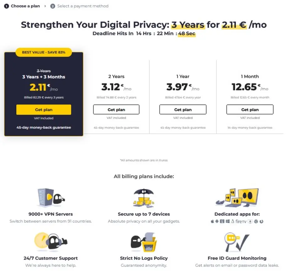 CyberGhost VPN Security Features