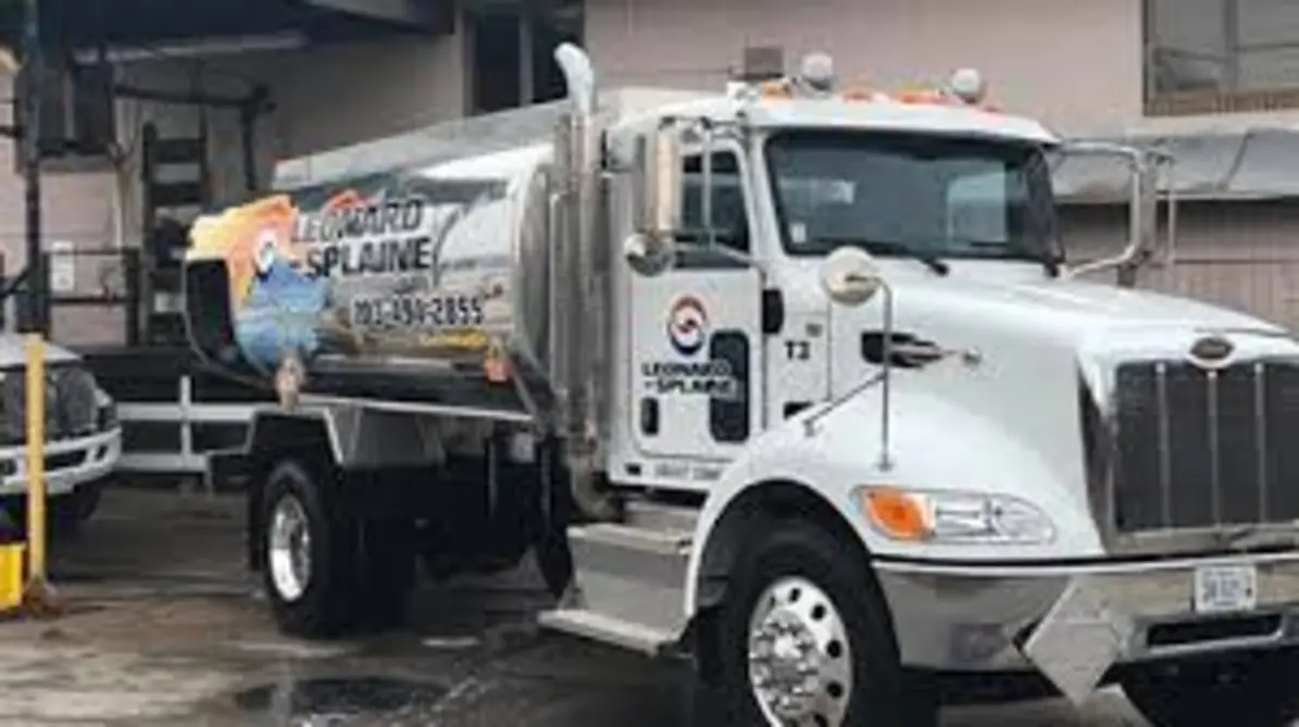 White truck fleet with company logo