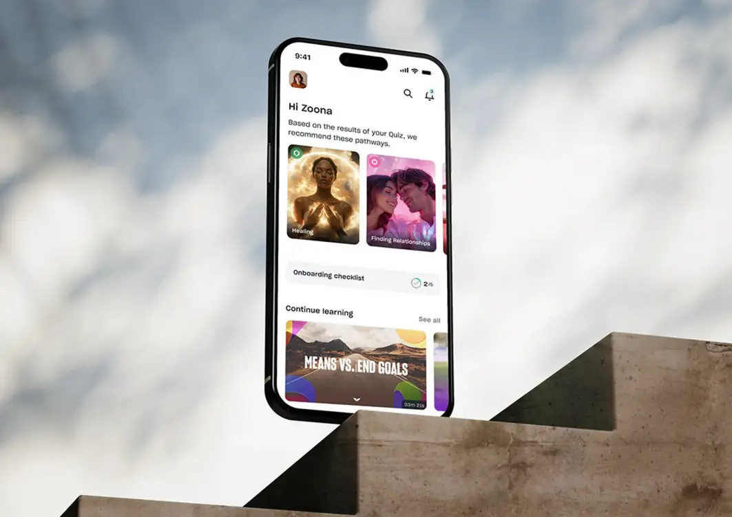 Latest Mindvalley app user interface in 2026
