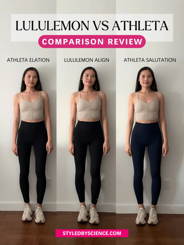 Yoga leggings comparison outlet vs retail