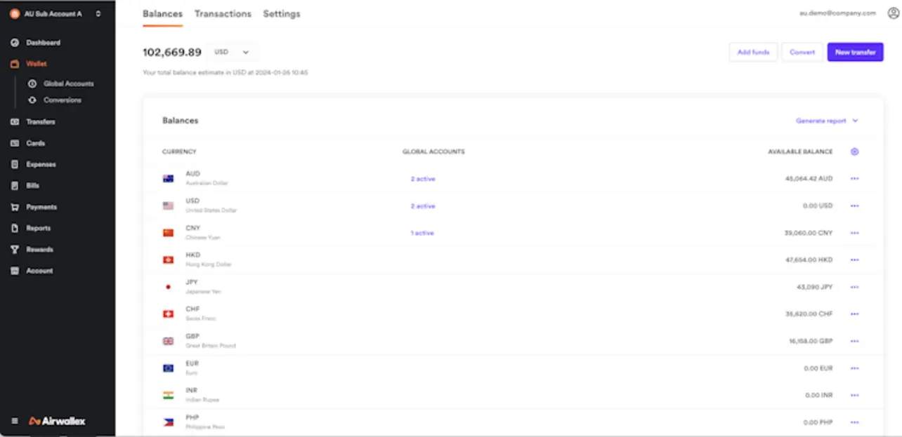 AI Assistant for spending management