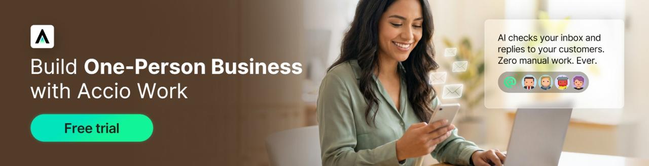 Build a One-Person Business with Accio Work. AI checks your inbox and replies to customers — zero manual work.