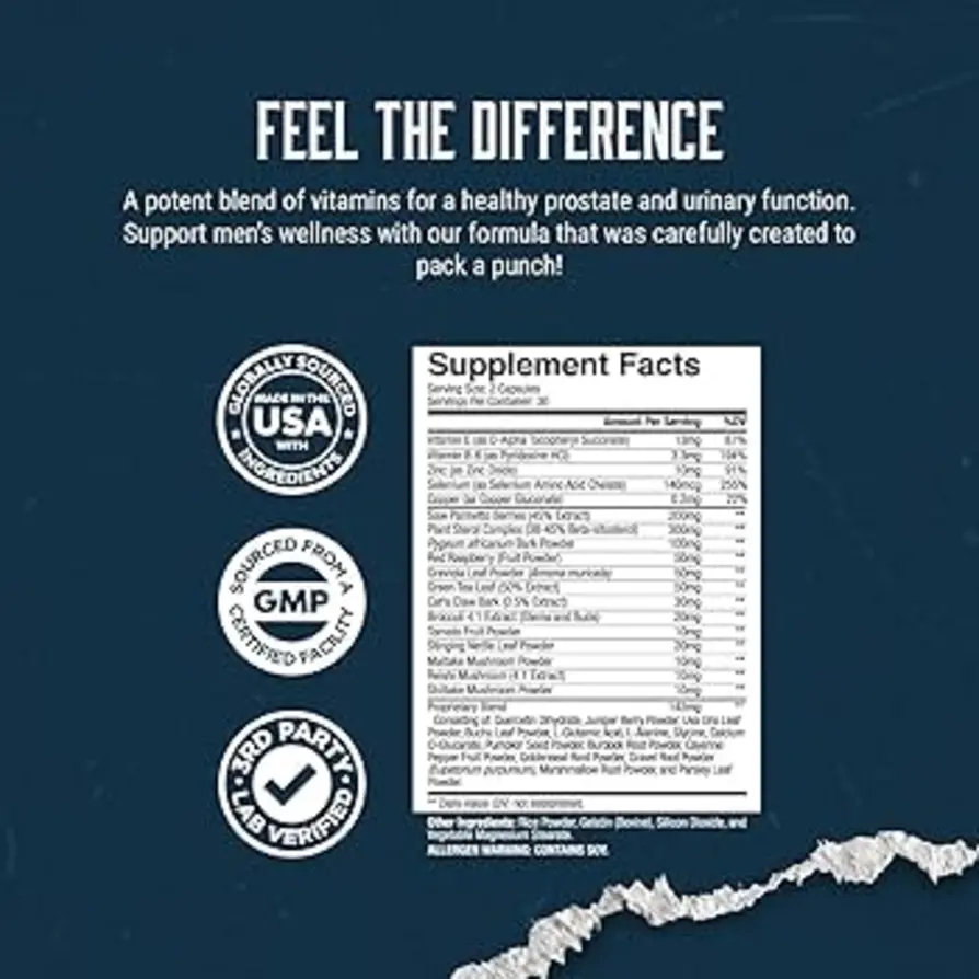 Ben’s Natural Health Supplement Packaging Guide